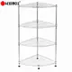 chrome wire corner shelving